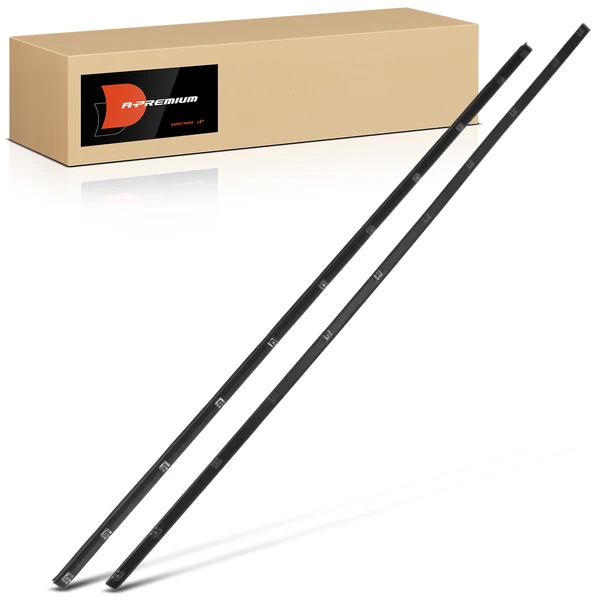 2 Pcs Tailgate Inner & Outer Weatherstrip Seal for 1983-1991 Chevrolet S10 Blazer