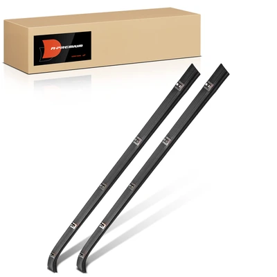 2 Pcs Front Driver & Passenger Weatherstrip Seal