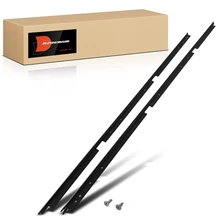 2 Pcs Outer Driver & Passenger Window Scraper Weatherstrip Seal for 1978-1987 GMC Caballero