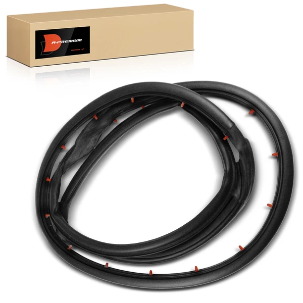 Front Passenger Full Door Weatherstrip Seal for Jeep Wrangler 1997-2006