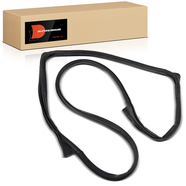 Rear Passenger Door Weatherstrip Seal for Jeep Wrangler JK JL 2007-2018 4-Door