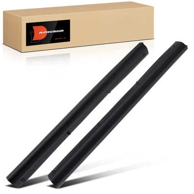 2 Pcs Rear Lower Door Weatherstrip Seal