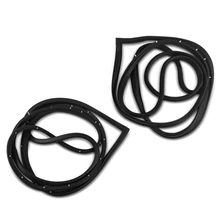 2 Pcs Driver & Passenger Door Weatherstrip Seal for 1980-1985 Cadillac Fleetwood