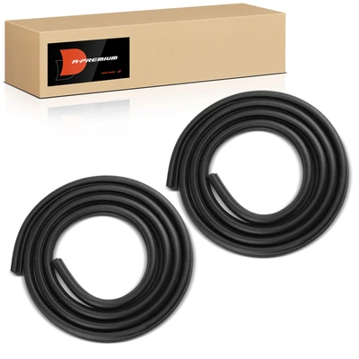 2 Pcs Rear Door Seal
