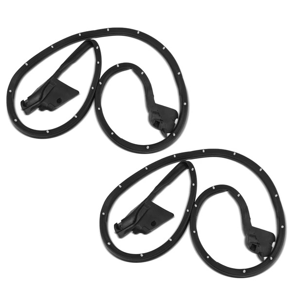 2 Pcs Driver & Passenger Door Weatherstrip Seal for 1978-1987 Chevrolet El Camino