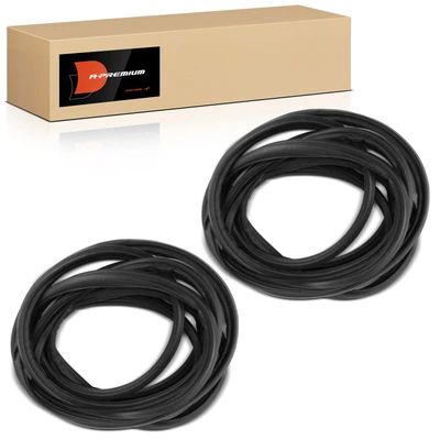 2 Pcs Front Door Seal Weatherstrip for Toyota Tundra 2000-2006 Extended Cab Pickup