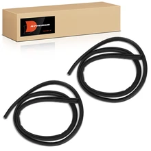 2 Pcs Front on Body Driver & Passenger Door Weatherstrip Seal