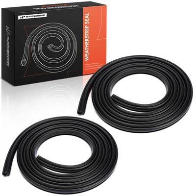 2 Pcs Rear Door Weatherstrip Seal