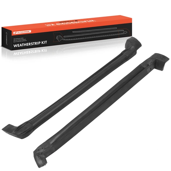 2 Pcs Roof Panel Weatherstrip Seal Kit for Chevrolet Corvette 1984-1996