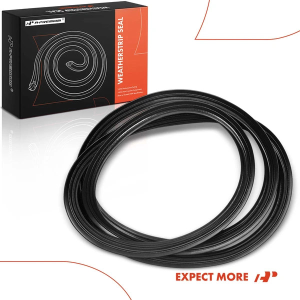 Deck Lid Weatherstrip Seal Rubber for Toyota Corolla 2009-2013 Sedan