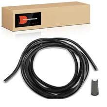 2 Pcs Weatherstrip Seal with Reveal Molding for 1987-1995 Jeep Wrangler