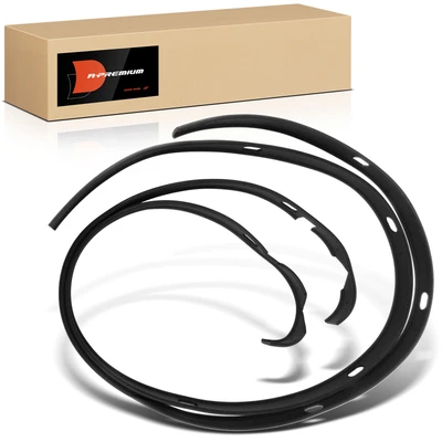 2 Pcs Driver & Passenger Weatherstrip Seal