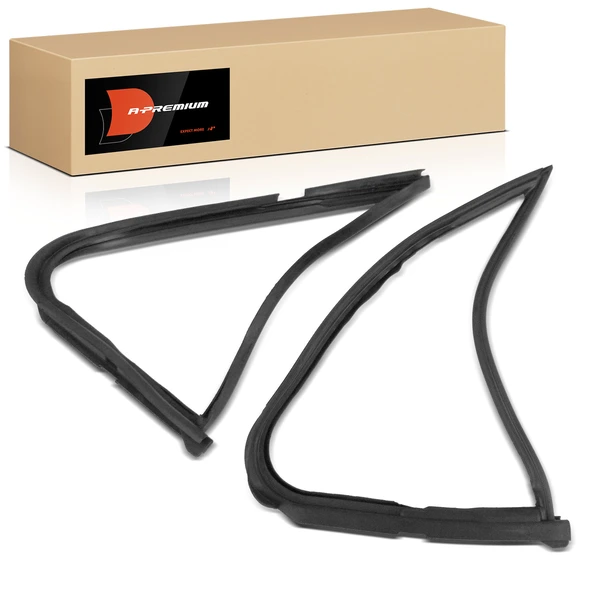 2 Pcs Driver & Passenger Vent Window Seal for 1980-1983 Ford F-100