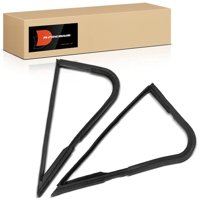 2 Pcs Driver & Passenger Vent Window Weatherstrip Seals