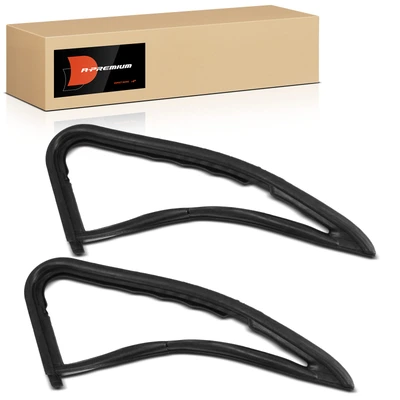 2 Pcs Front Vent Window Weatherstrip Seal