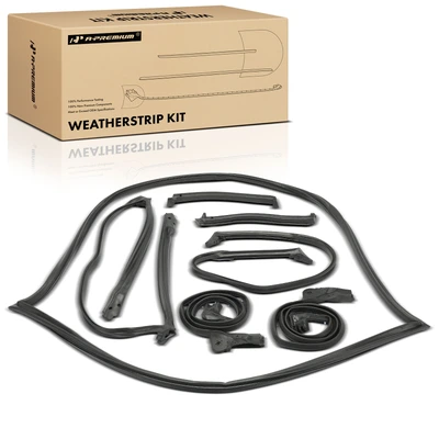 7 Pcs Door Window Weatherstrip Seal Kit