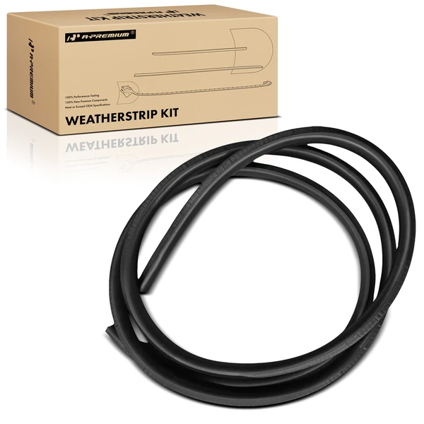 Rear Driver or Passenger Door Weatherstrip Seal for Dodge Ram 1500 Ram 1500 Crew Cab Mega Cab