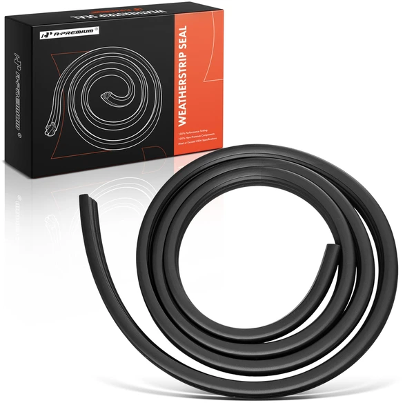 Rear Door Weatherstrip Seal for Ford F-250 F-350 Super Duty 1999-2016 Crew Cab