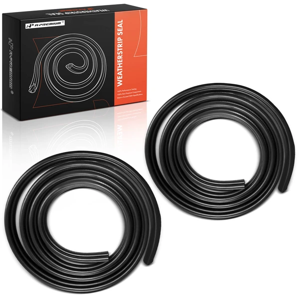 2 Pcs Front Door Weatherstrip Seal for Ram 2011-2024 2500 1500 Dodge Ram 1500 Ram 2500