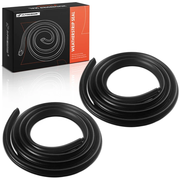 2 Pcs Rear Driver & Passenger Door Weatherstrip Seal for Chevy Tahoe GMC Yukon Cadillac