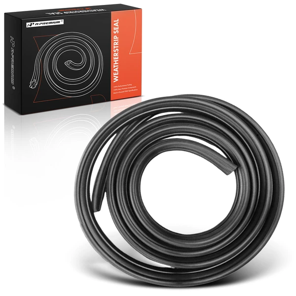 Front Passenger Inner Door Window Belt Weatherstrip Seal for 2009-2014 Ford F-150