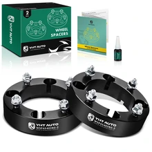 2 Pcs 1.5 inches Black 4x5.39 to 4x5.39 inches Wheel Spacers M10x1.25 110mm for 2011 2014 Can-Am Commander 800