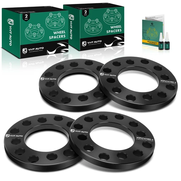4 Pcs 4x100 4x108 4x4.5 Wheel Spacer 73.1 mm 12 mm for Ford Honda Toyota 4-Lug