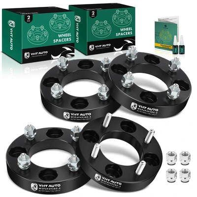4 Pcs 4x110 mm Wheel Adapter 10x1.25 inches 76mm 1 inches
