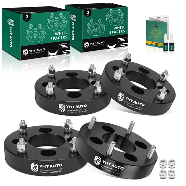 4 Pcs 4x110mm to 4x137mm Wheel Adapter 10x1.25 inch 74.1mm 1.25 inch for 2000-2006 Honda Rancher 350