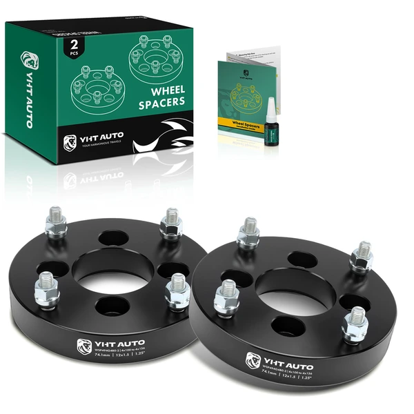 2 Pcs 4x110 to 4x156 Wheel Adapter M12x1.5 74.1mm 1.25 inch for 2002-2009 2012-2014 Suzuki Ozark 250