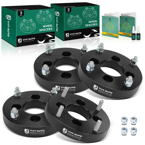 4 Pcs 4x110 to 4x156 Wheel Adapter 12x1.5 inch Studs 74.1mm 31.75mm for 2000-2006 Honda Rancher 350