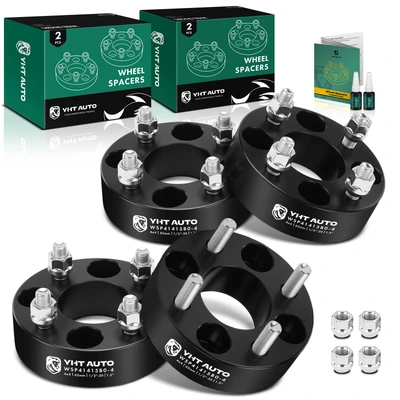 4 Pcs 4x4 inches Wheel Spacer 1/2-20 62mm 1.5 inches