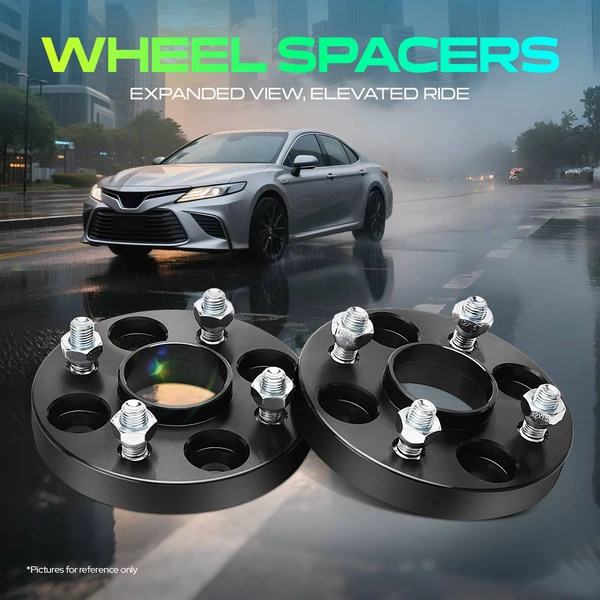 4 Pcs 0.79 inches Black 4x3.93 to 4x3.93 inches Wheel Spacers M12x1.5 56.1mm for Acura Honda Mini