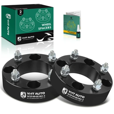 2 Pcs 4x115 Wheel Spacers 10x1.25 inch 85mm 1.5 inch