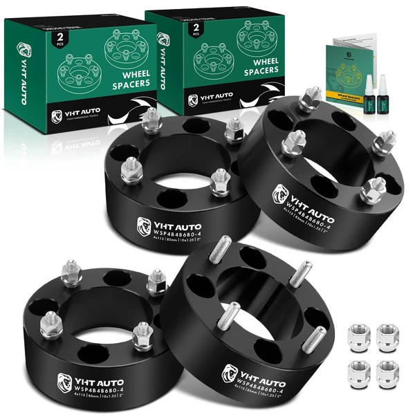 4 Pcs 4x115 Wheel Spacers 10x1.25 inch 85mm 2 inch for Arctic Cat 250 300 Yamaha YFZ450