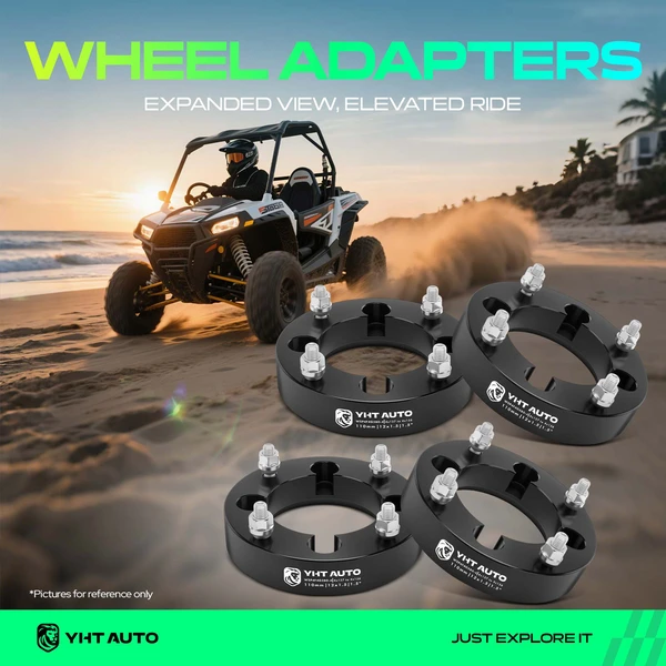 4 Pcs 4x137 mm to 4x156 mm Wheel Adapters 12x1.5 inch 110 mm 1.5 inch for 2020-2024 Honda Talon 1000X-4