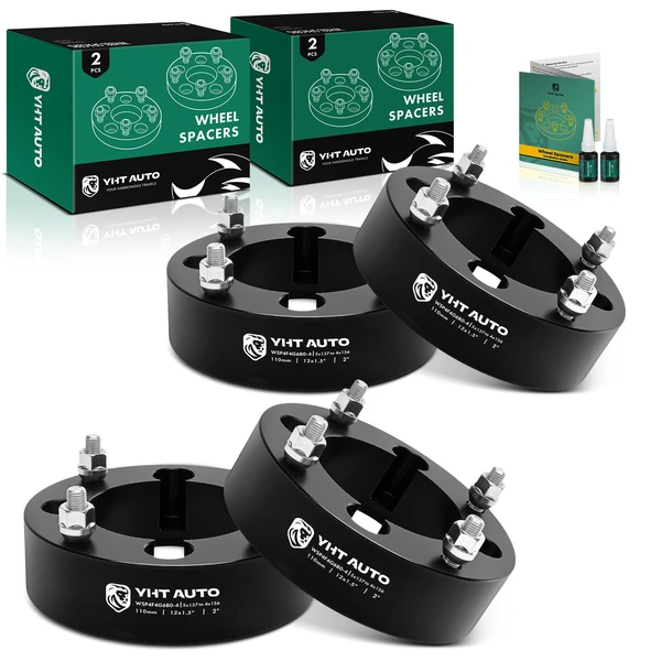 4 Pcs 4x137 mm to 4x156 mm Wheel Adapters 12x1.5 inch 110 mm 2 inch for 2017-2024 Can-Am Maverick X3