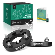 2 Pcs 1 inches Black 4x3.94 to 4x5.39 inches Wheel Adapters 0.375 Inches x 24 74mm for 1988-2000 Honda FourTrax 300