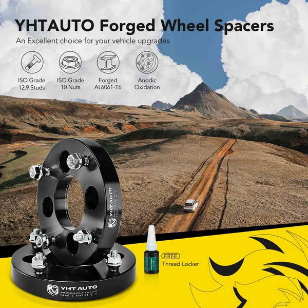 4 Pcs 0.59 inches Black 4x3.93 to 4x4.5 inches Wheel Adapters M12x1.5 71mm for 2000-2005 Toyota MR2 Spyder