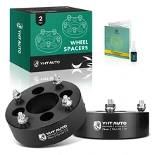 2 Pcs 2 inches Black 4x4.33 to 4x5.39 inches Wheel Adapters M10x1.25 74mm for 2008-2015 Can-Am DS450