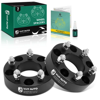2 Pcs 5x5 to 5x4.75 inches Wheel Adapters 12x1.5 78.3mm 1.5 inches