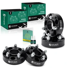 4 Pcs 1.5 inches Black 5x4.5 to 5x4.5 inches Wheel Spacers 0.5 inch x 20 71.5mm