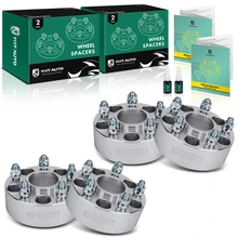 4 Pcs 2 inches Silver 5x4.5 to 5x4.5 inches Wheel Spacers 0.5 inch x 20 71.5mm for 1993-1998 Jeep Grand Cherokee