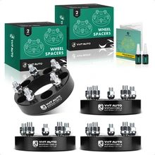 4 Pcs 1.25 inches Black 5x4.5 to 5x4.5 inches Wheel Spacers 0.5 Inches x 20 82.5mm