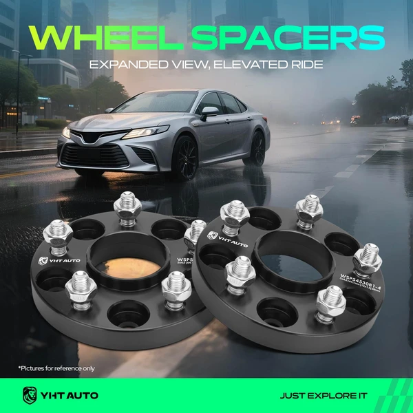 4 Pcs 0.79 inches Black 5x4.5 to 5x4.5 inches Wheel Spacers M12x1.5 64.1mm for 1995-2004 Honda Odyssey