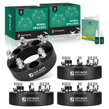 4 Pcs 1.5 inches Black 5x4.5 to 5x4.5 inches Wheel Spacers M14x1.5 82.5mm for 2008-2023 Dodge Challenger