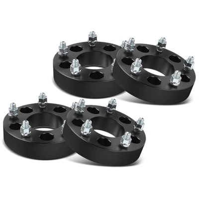 4 Pcs 5x5 inch to 5x5.5 inch Wheel Adapter 1/2 inch-20 78.3mm 1.5 inch