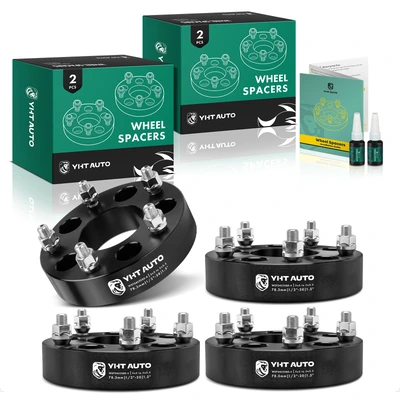 4 Pcs 5x5 inch to 5x5.5 inch Wheel Adapter 1/2 inch-20 78.3mm 1.5 inch