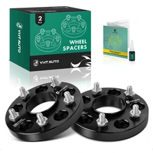 2 Pcs 0.79 inch Black 5x4.75 to 5x4.75 inches Wheel Spacers M12x1.5 70.3mm for 1980-1984 Pontiac Phoenix