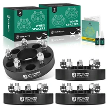4 Pcs 1.25 inches Black 5x4.75 to 5x4.75 inches Wheel Spacers M12x1.5 70.5mm for 1984-2019 Chevrolet Corvette
